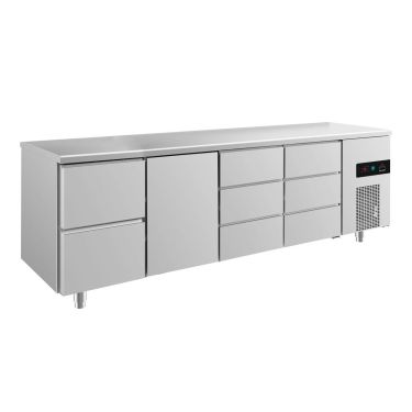  Kühltisch GaPo KT4ZTDD  mit 1x Tür, 1x 2 Schubladen & 2x 3 Schubladen  kaufen