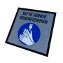  Hinweismatte / Schmutzfangmatte "Bitte Hände desinfizieren"  kaufen