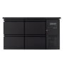  Barkühltisch EASY schwarz / 4 Schubladen - 280 Liter  kaufen