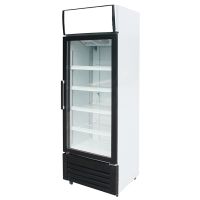  Display Flaschenkühlschrank 270 Liter schwarz/weiß  kaufen