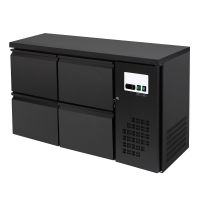  Barkühltisch schwarz Basic 4 Schubladen - 280 L  kaufen