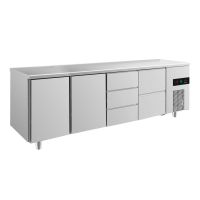  Kühltisch GaPo KT4TTDZ  mit 2x Türen, 1x 2 Schubladen & 1x 3 Schubladen  kaufen