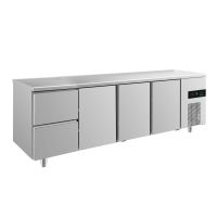 Kühltisch GaPo KT4ZTTT  mit 3x Türen & 1x 2 Schubladen  kaufen