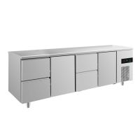  Kühltisch GaPo KT4ZTZT  mit 2x Türen & 2x 2 Schubladen  kaufen