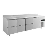  Kühltisch GaPo KT4ZZZTA  mit 1x Tür & 3x 2 Schubladen + AK  kaufen