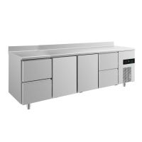  Kühltisch GaPo KT4ZTTZA  mit 2x Türen & 2x 2 Schubladen + AK  kaufen