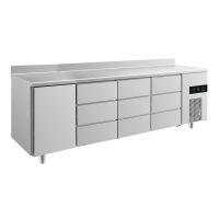  Kühltisch GaPo KT4TDDDA  mit 1x Tür, 3x 3 Schubladen + AK  kaufen