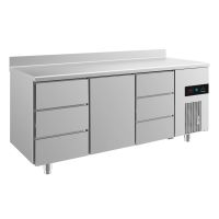  Kühltisch GaPo KT3DTDA  mit 1x Tür & 2x 3 Schubladen + AK  kaufen