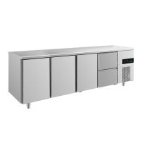  Kühltisch GaPo KT4TTTZ  mit 3x Türen & 1x 2 Schubladen  kaufen