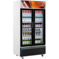  Getränkekühlschrank mit Werbetafel - 2-türig GTK 800  kaufen