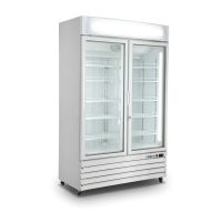  Tiefkühlschrank D 800 -  2 Glastüren weiß  kaufen